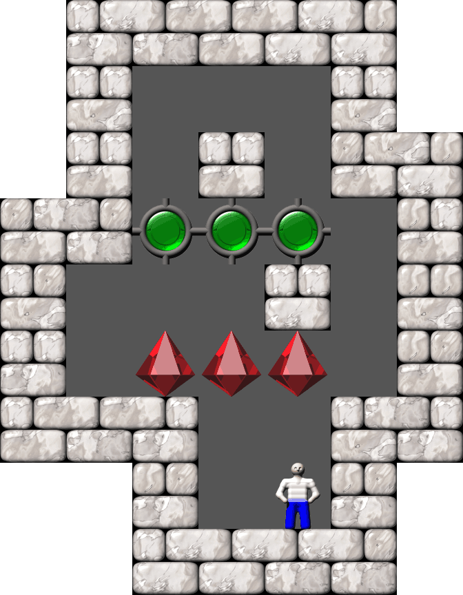 Sokoban Monry Collection level 55